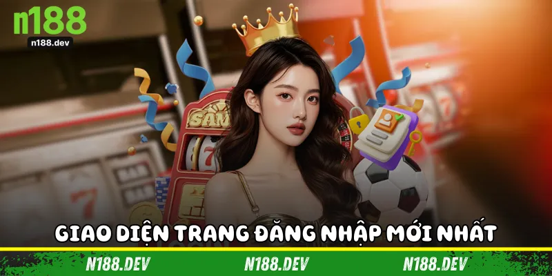 Giao diện trang đăng nhập mới nhất